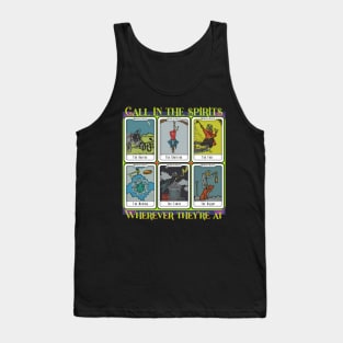 Call in the Spirits by Topher Adam Tank Top